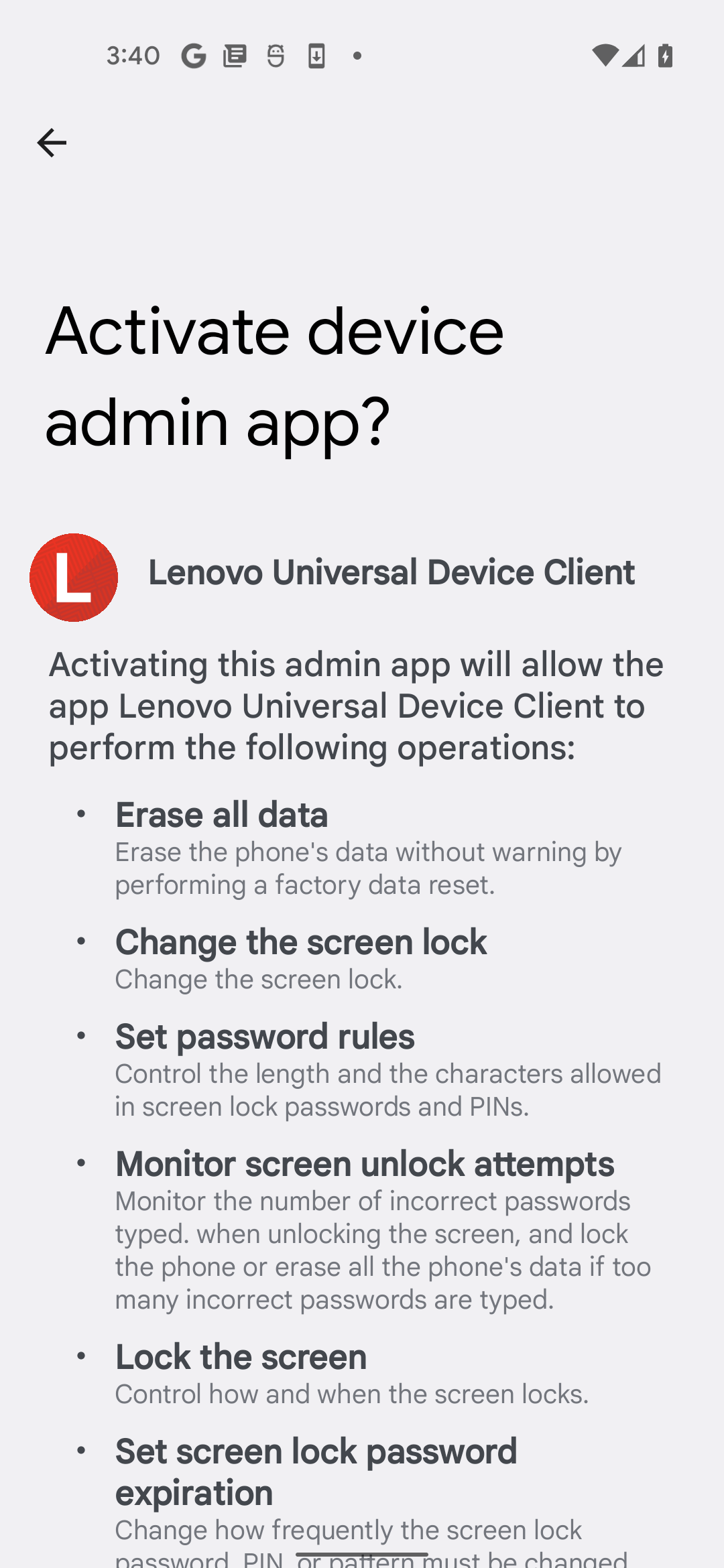 Lenovo UDC